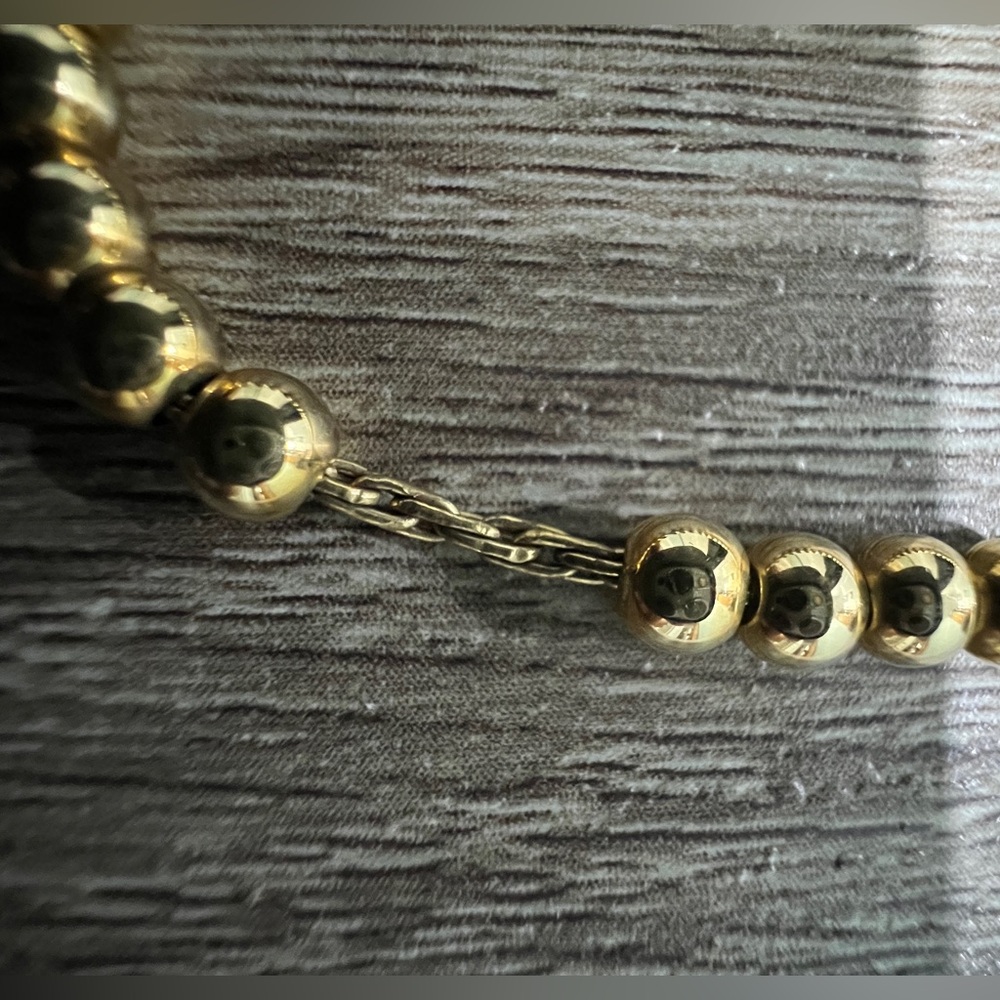 Tiffany & Co. RTT gold bead bracelet - Picture 7 of 10